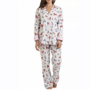 Karen Neuburger Live Love Lounge 3-Piece Womens Lounge Set - Comfy Tank, Long Sleeve Top & Joggers